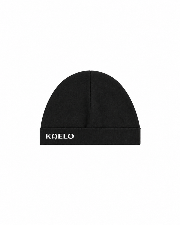 Black Kaelo Satin Lined Beanie